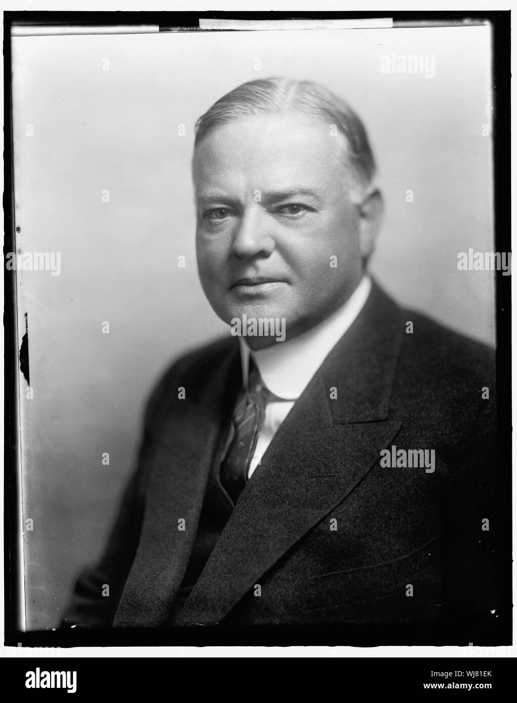 HERBERT HOOVER, C. Banque D'Images