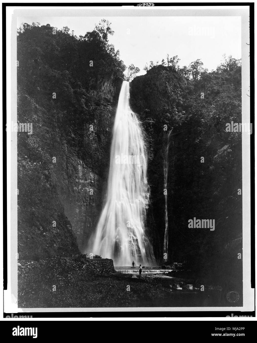 Chutes Hanapepe, Kauai, Hawaii Banque D'Images