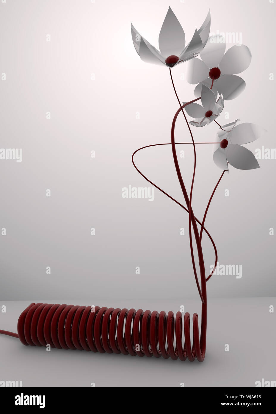 Fleur mécanique Banque D'Images