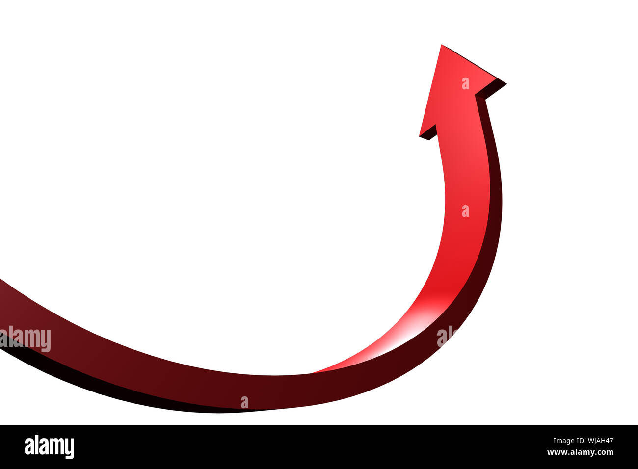 Curved arrow Banque de photographies et d’images à haute résolution - Alamy