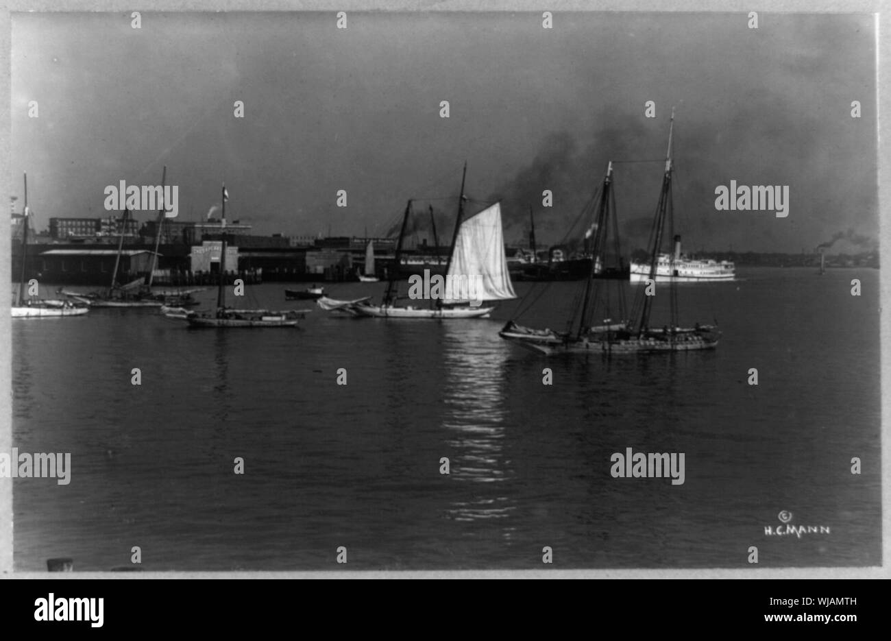 Port, Norfolk, Va. Banque D'Images