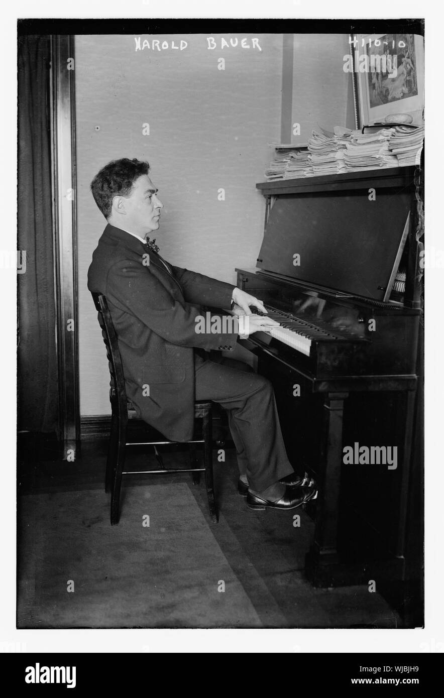 Harold Bauer Banque D'Images