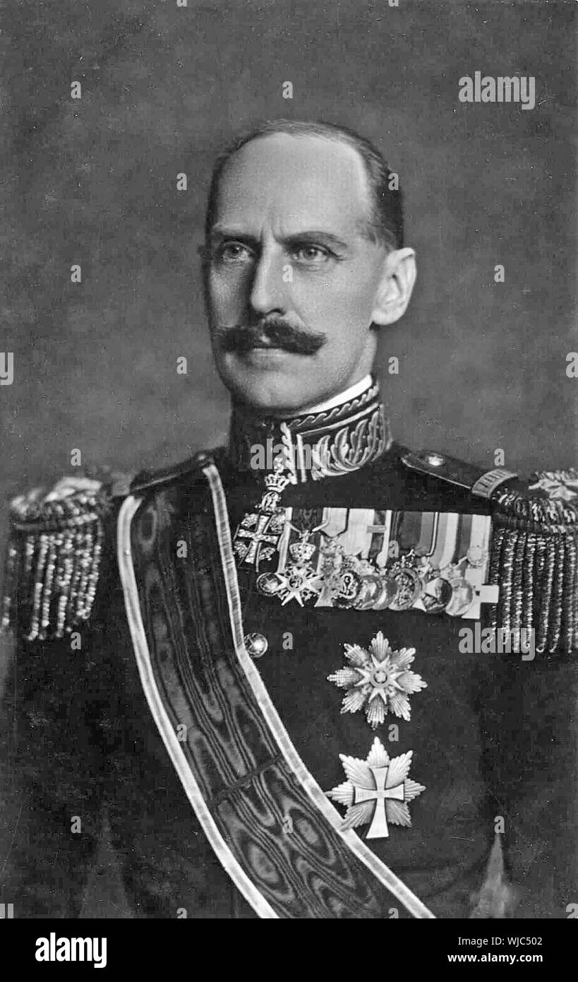 Le roi Haakon VII de Norvège (1872-1957) Banque D'Images