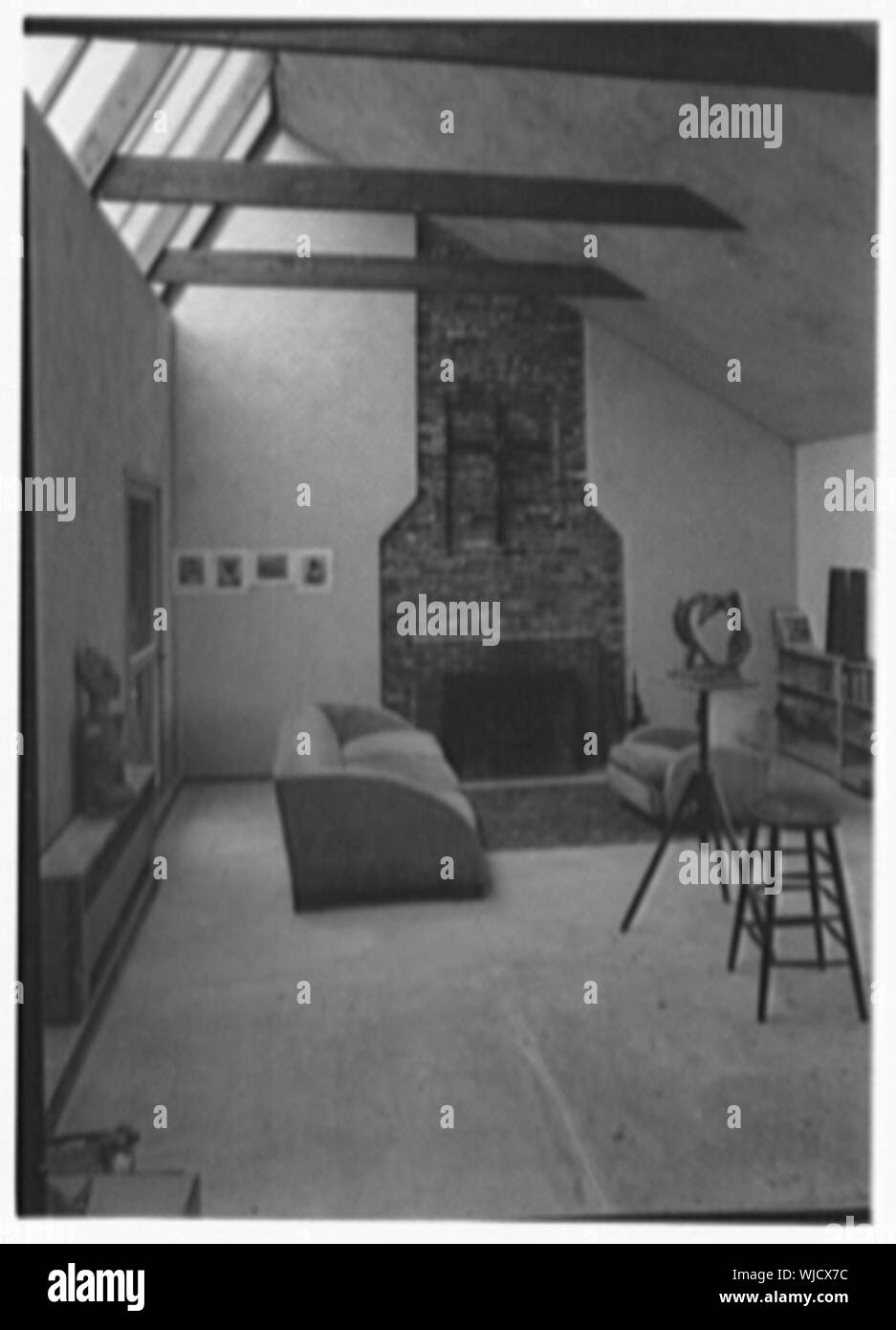 Jacques J. César, résidence à Purdy, New York. Banque D'Images