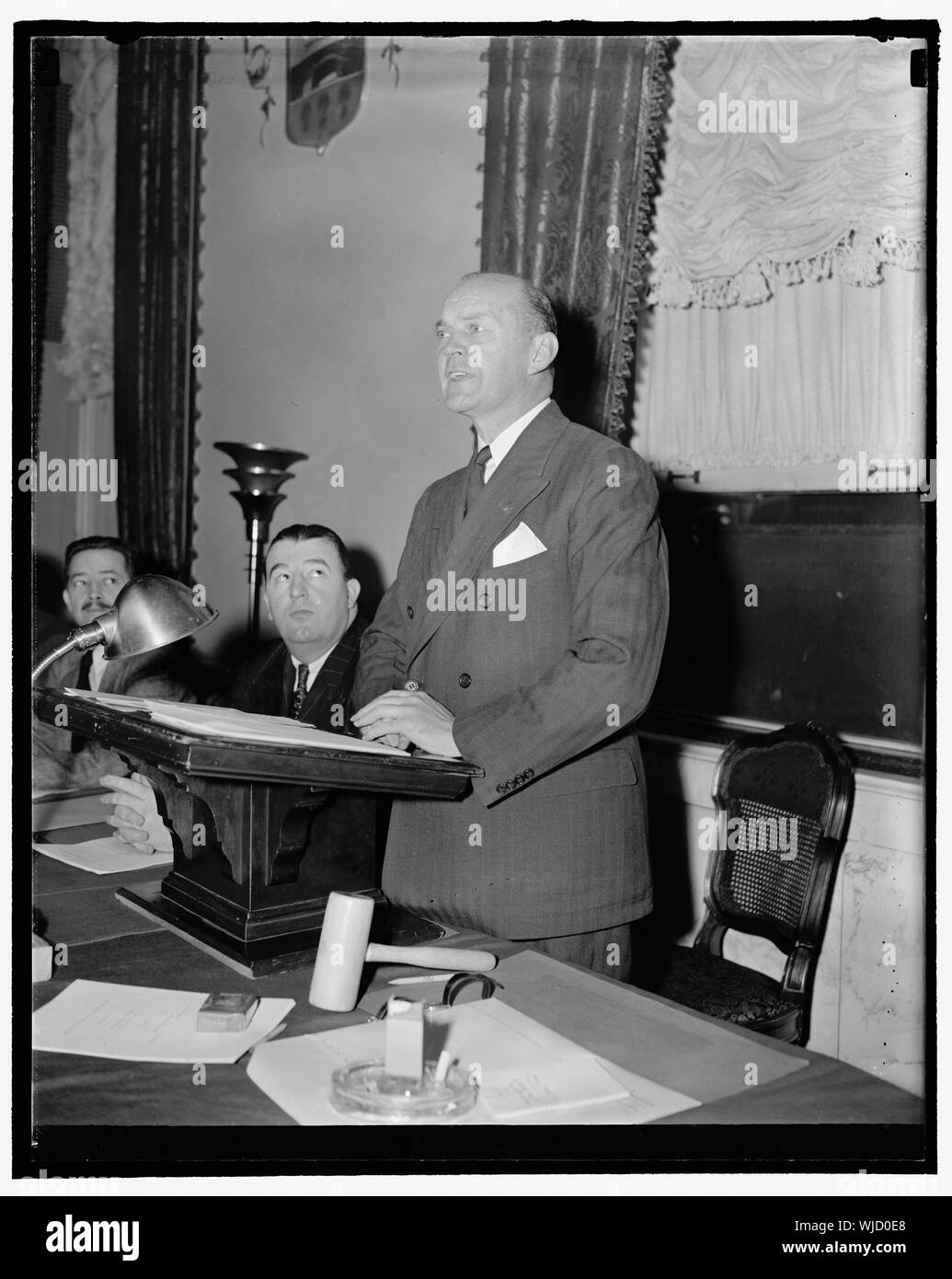 Harry Woodring Banque D'Images