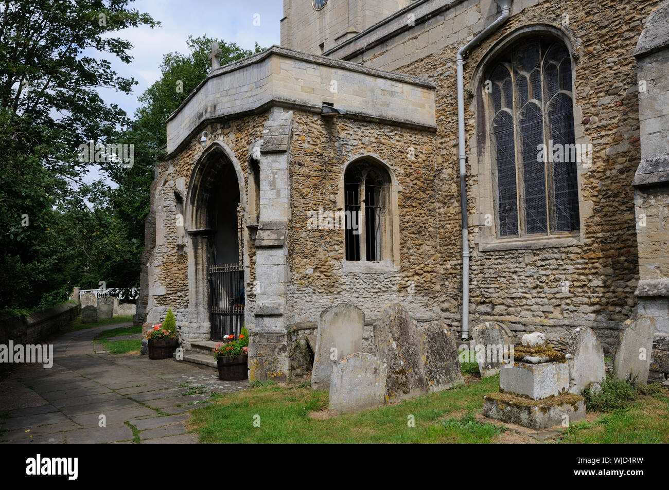 All Saints Church, St Ives, Cambridgeshire, dates principalement au xve siècle. Banque D'Images