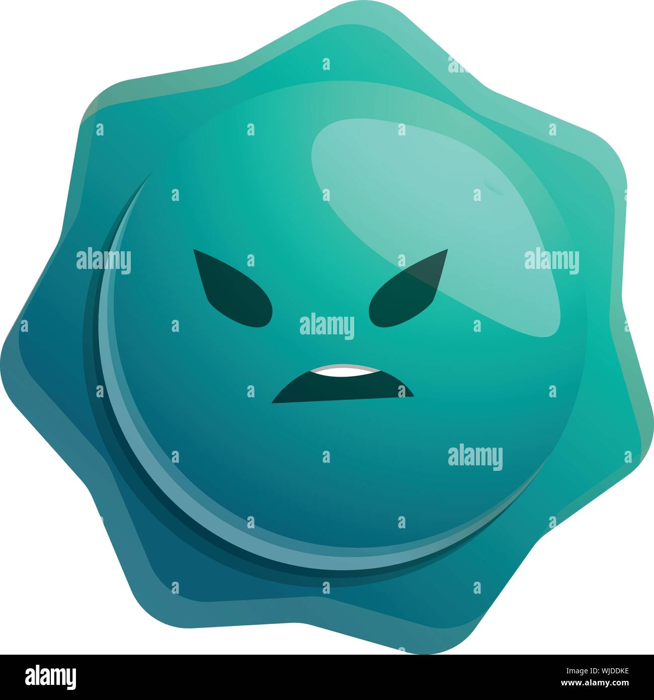 L'icône de germe de star. Caricature de star icône vecteur de germes pour la conception web isolé sur fond blanc Illustration de Vecteur
