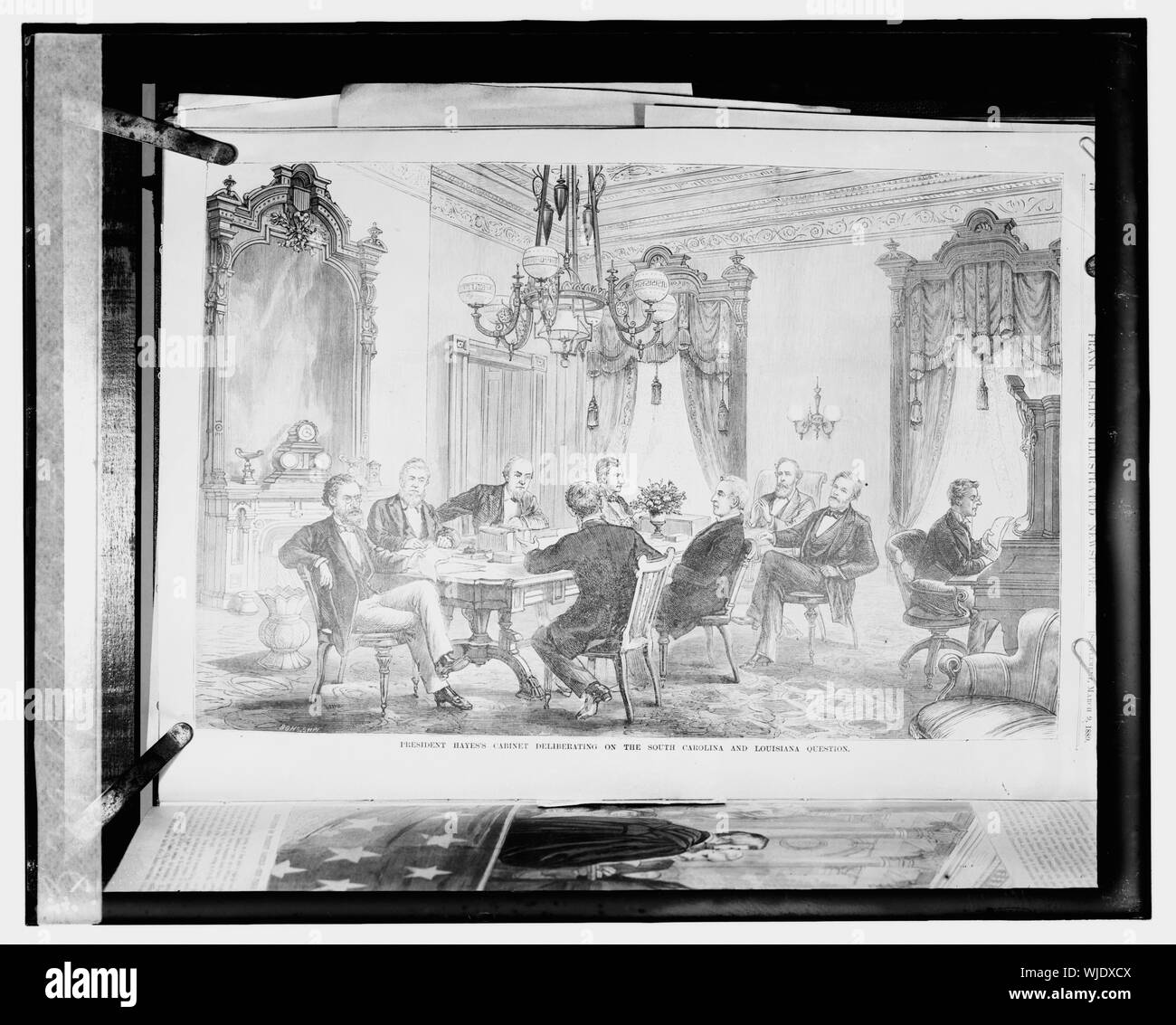 Hayes & Cabinet Banque D'Images