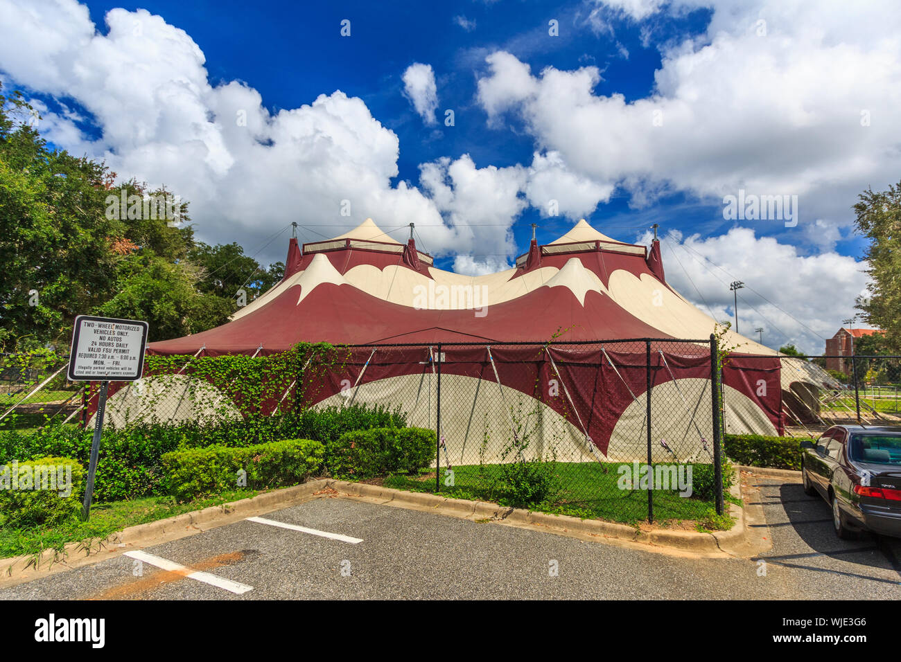 TALLAHASSEE, FL, USA - 13 SEPTEMBRE : Haskin complexe du cirque le 13 septembre 2016 à la Florida State University à Tallahassee, Floride. Banque D'Images