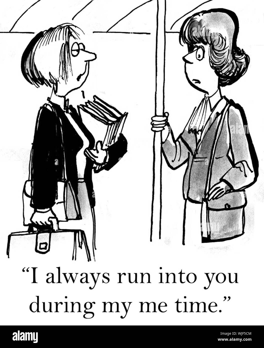 "J'ai toujours fonctionner en vous pendant mon temps moi.' Banque D'Images