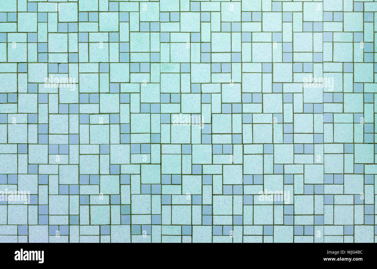 Seamless Vintage années 50 bains tile background Banque D'Images