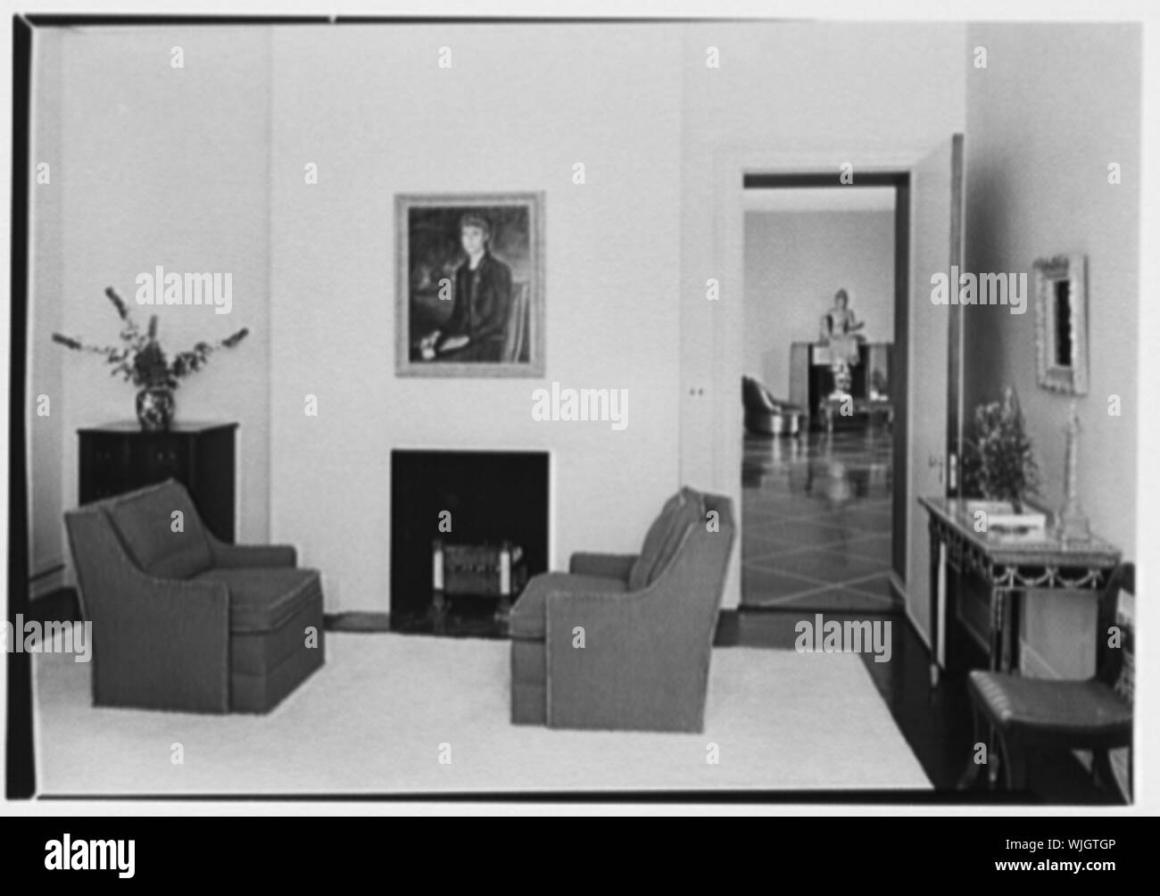 Henry R. Luce, résidence sur la rue King, à Greenwich, Connecticut. Banque D'Images