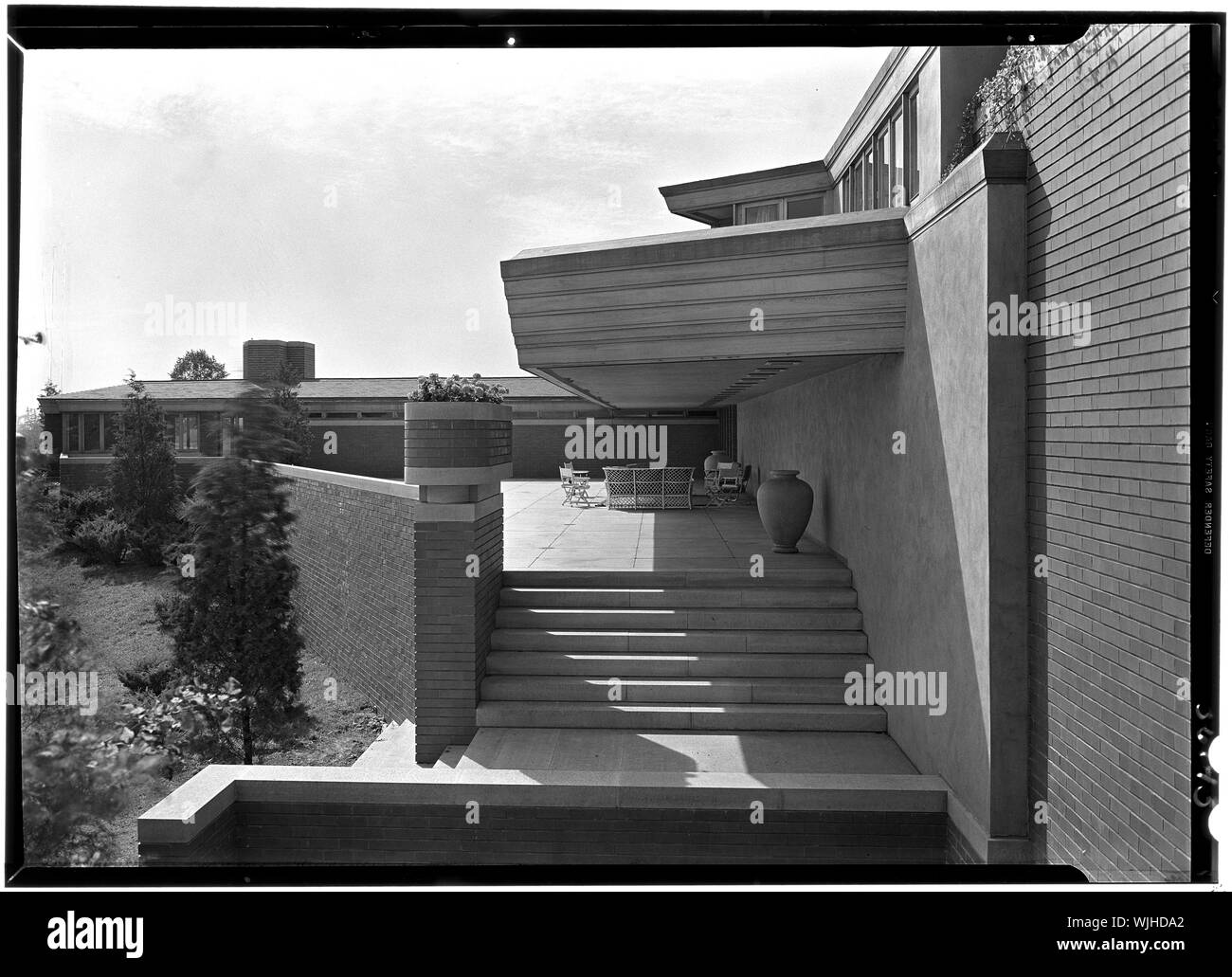 Herbert F. Johnson, Jr., résidence de Wingspread, à Racine, Wisconsin. Banque D'Images