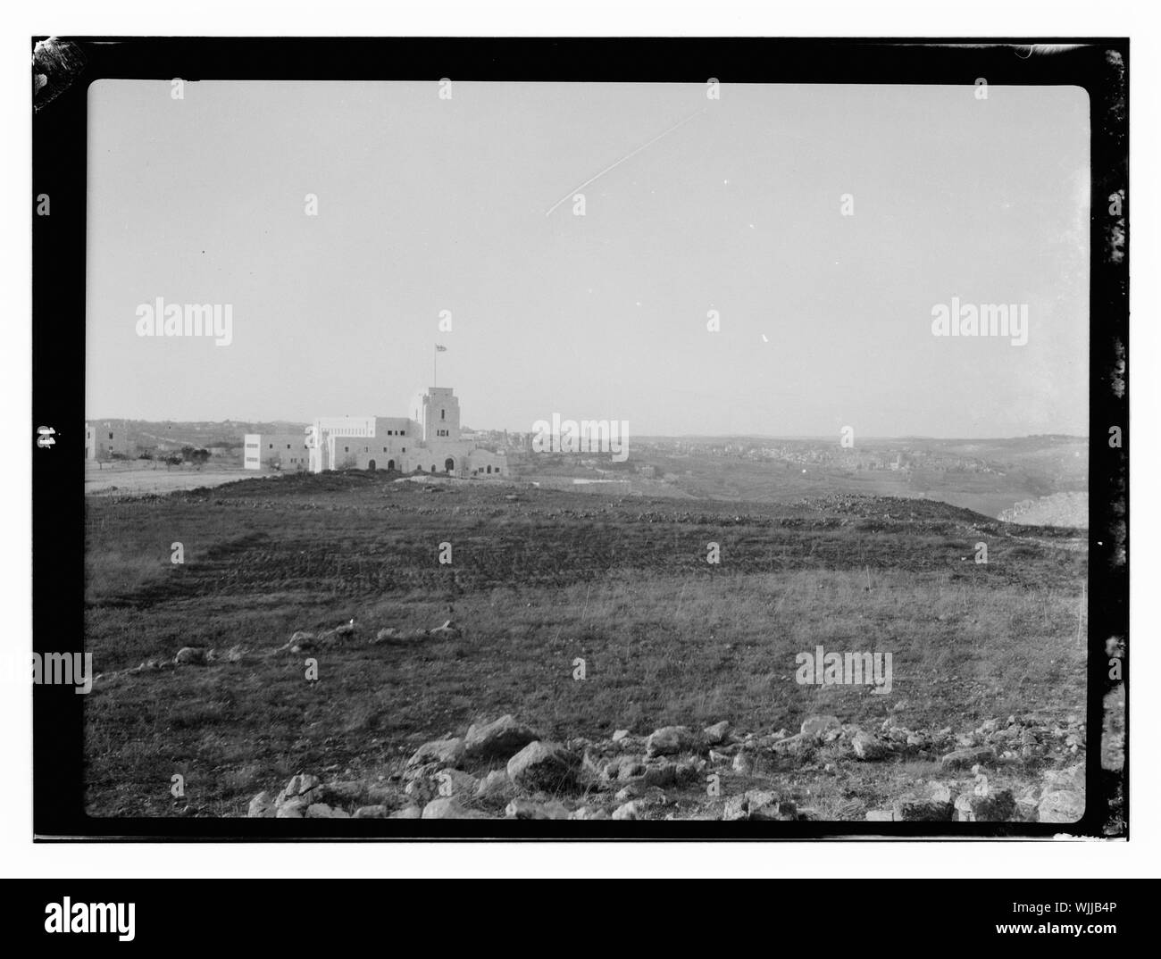 Résidence du Haut Commissaire à Jérusalem Banque D'Images