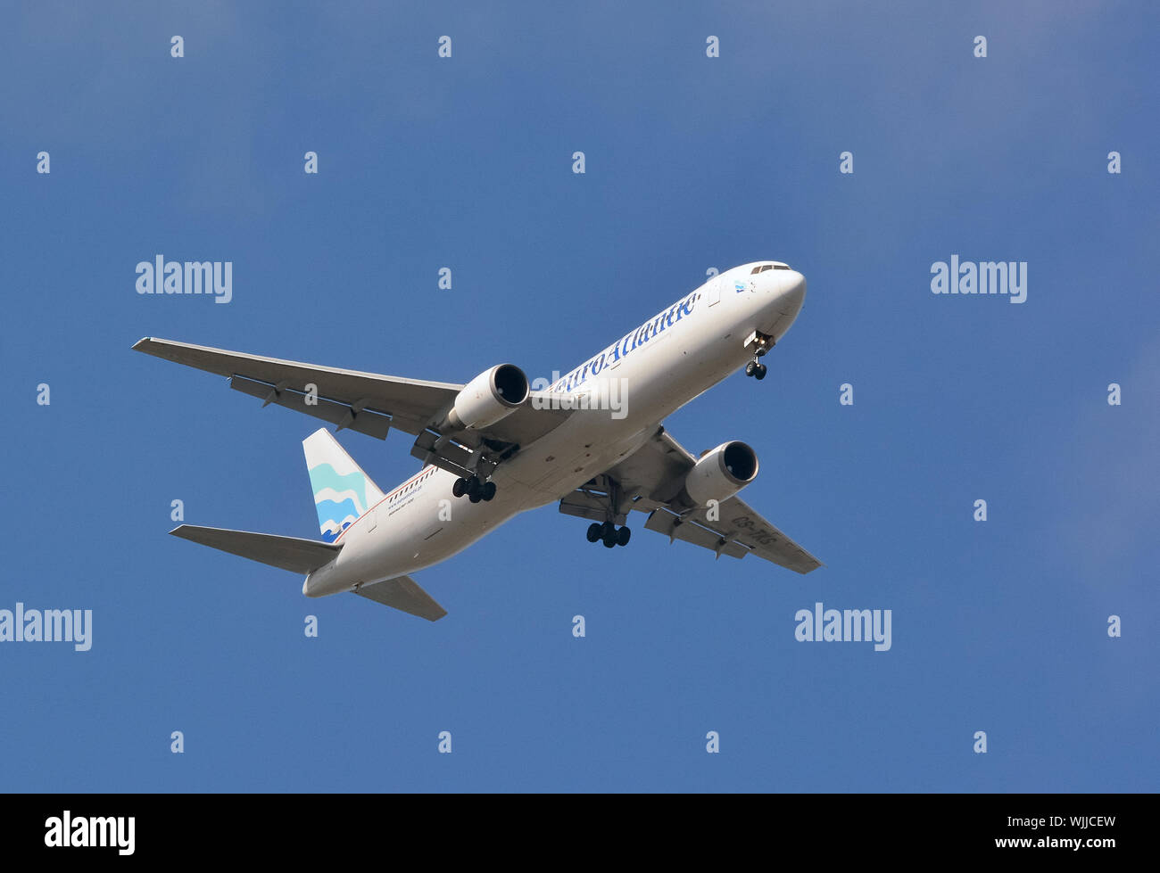 Atlantik Euro Airways - avion Boeing 767-300 Banque D'Images