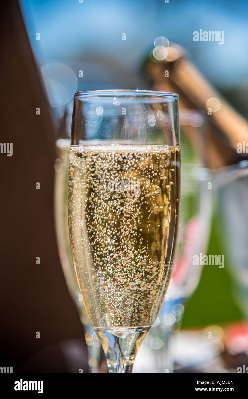 Flûte de champagne mariage Banque de photographies et d’images à haute