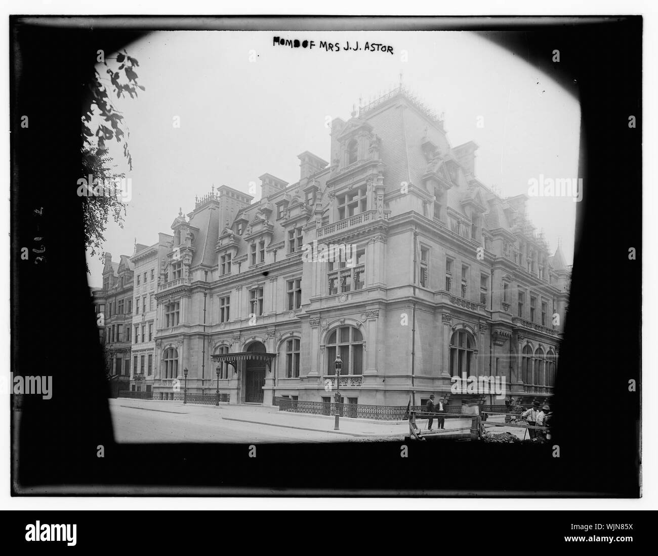 Accueil de Mme J.J. Astor Banque D'Images