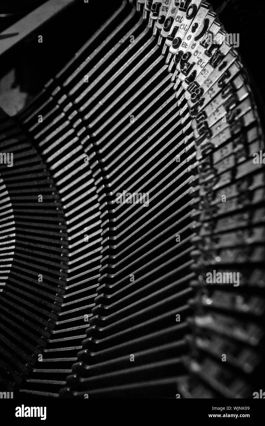 Machine à écrire Banque D'Images