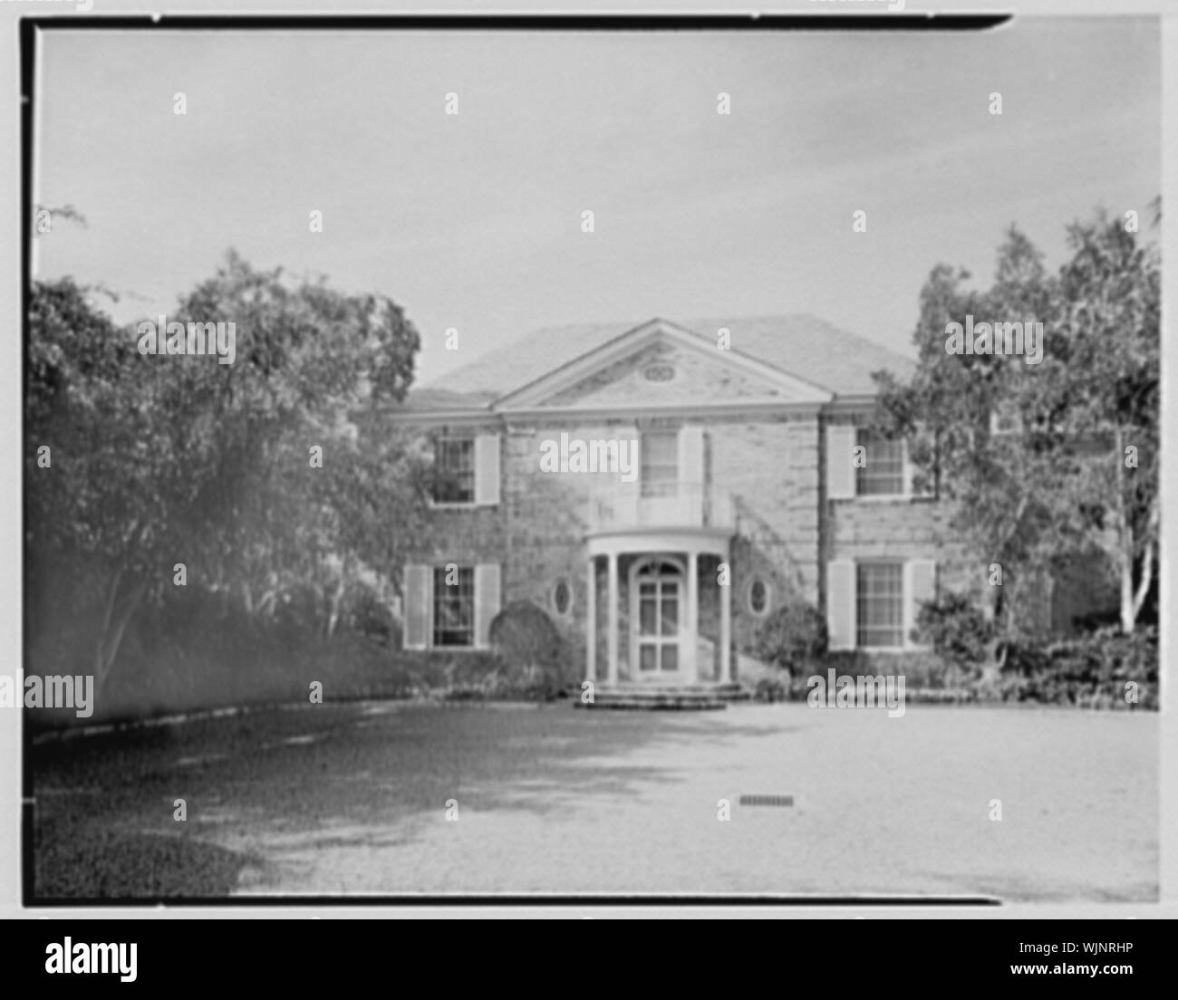 L'honorable J. B. Drew, résidence à 822 County Road, Palm Beach, en Floride. Banque D'Images