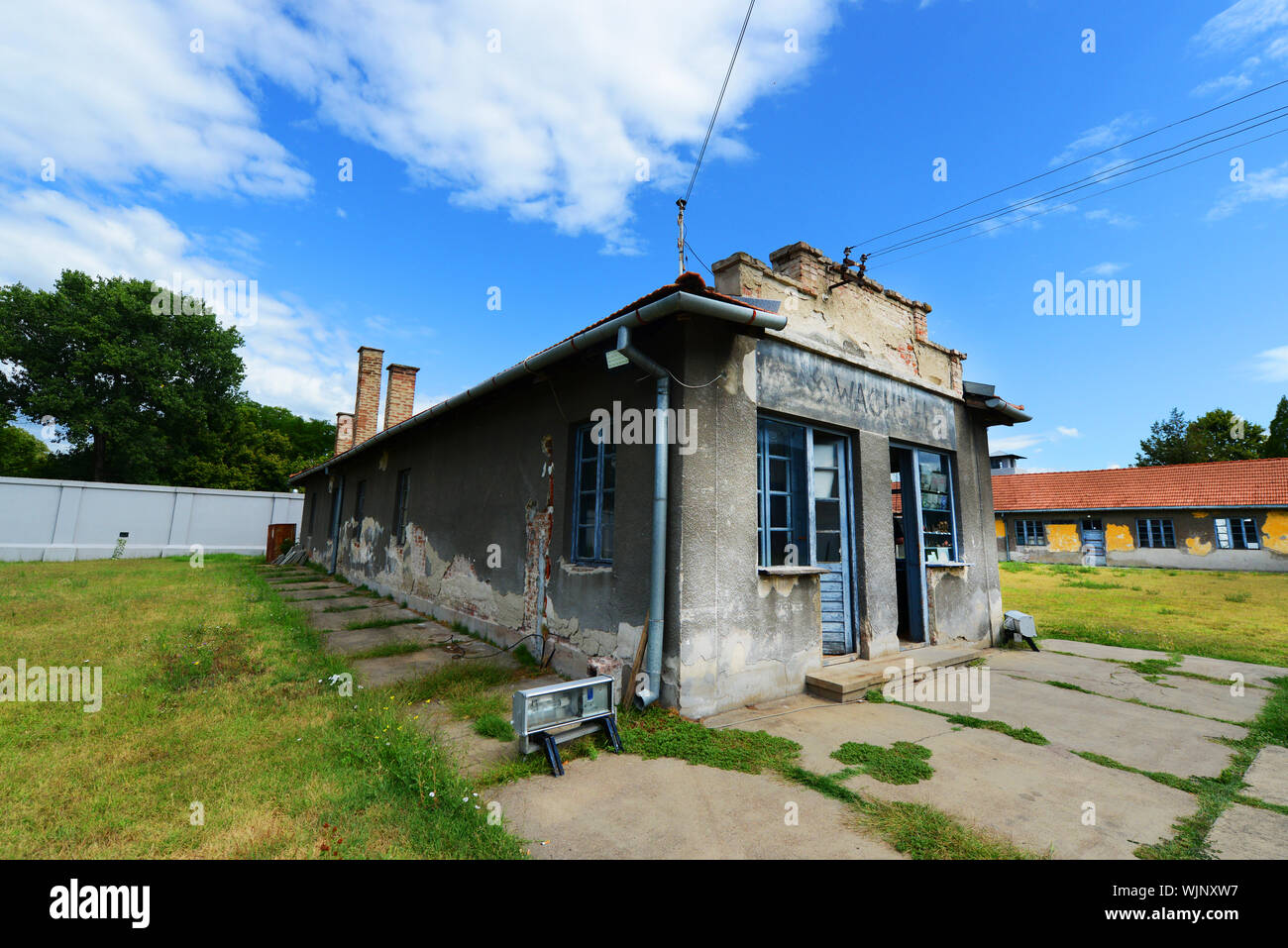 Le camp de concentration de Crveni Krst à Niš, Serbie. Banque D'Images