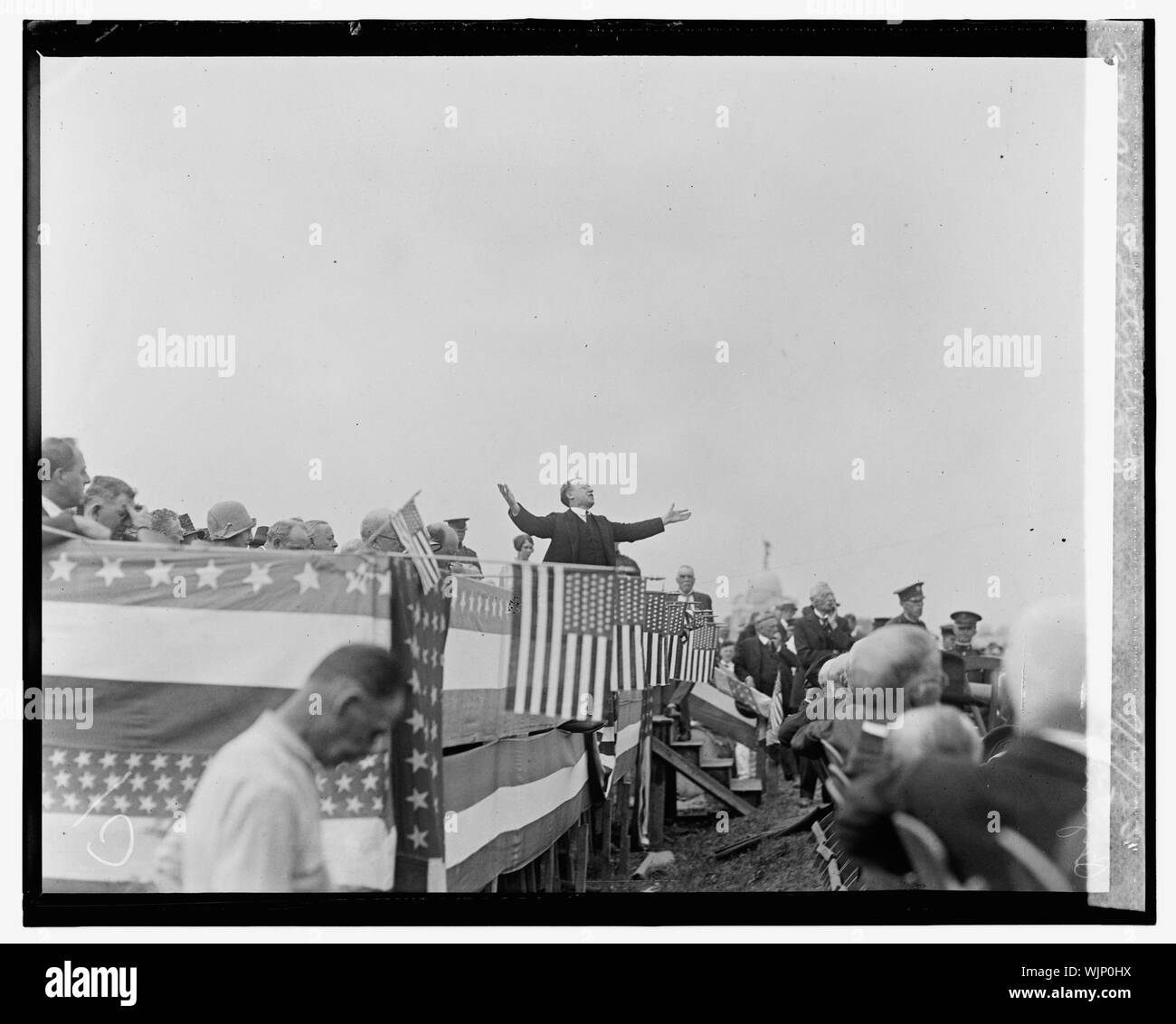 L'Honorable Wm. J. Byrne de N.Y. à Gettysburg, 9/9/25 Banque D'Images