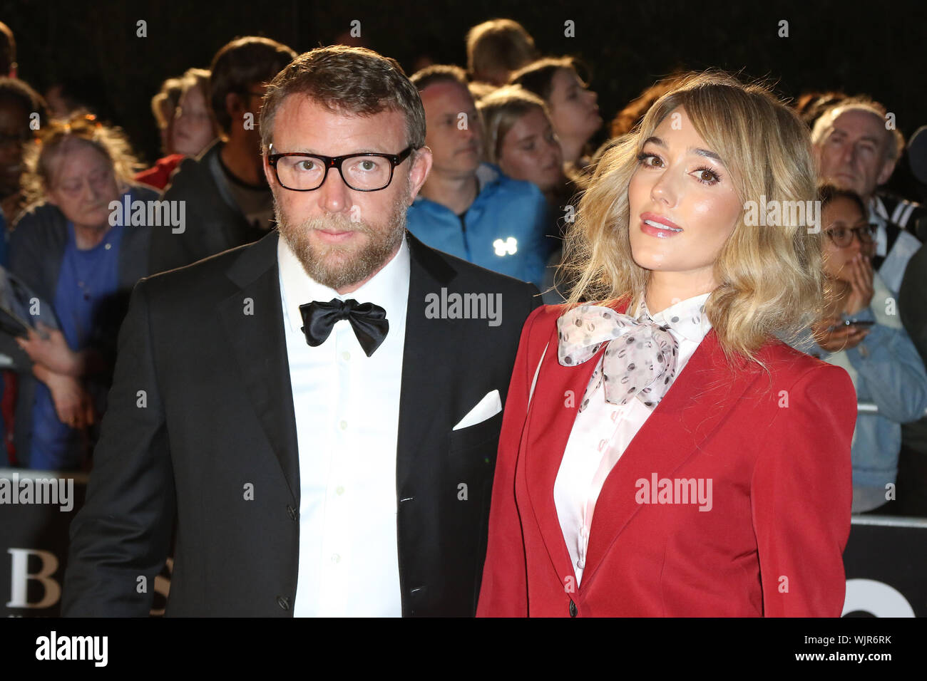 Guy Ritchie et Jacqui Ainsley, GQ Men of the Year Awards, Tate Modern, Londres, Royaume-Uni, 03 septembre 2019, photo de Richard Goldschmidt Banque D'Images