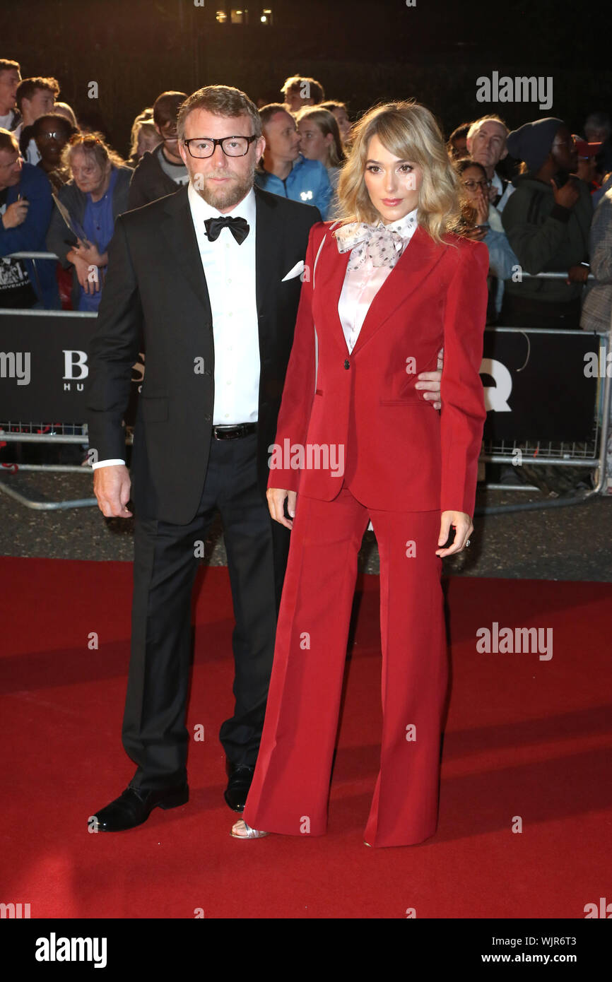 Guy Ritchie et Jacqui Ainsley, GQ Men of the Year Awards, Tate Modern, Londres, Royaume-Uni, 03 septembre 2019, photo de Richard Goldschmidt Banque D'Images