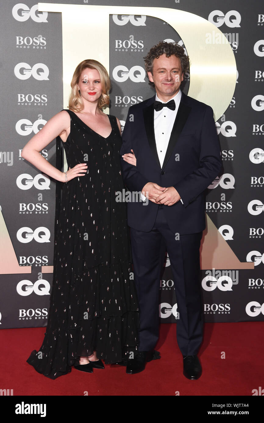 Londres, Royaume-Uni. 06Th Sep 2019. Londres, Royaume-Uni. Septembre 03, 2019 : Michael Sheen arrivant pour le GQ Men of the Year Awards 2019 en association avec Hugo Boss à la Tate Modern de Londres. Photo : Steve Sav/Featureflash Crédit : Paul Smith/Alamy Live News Banque D'Images