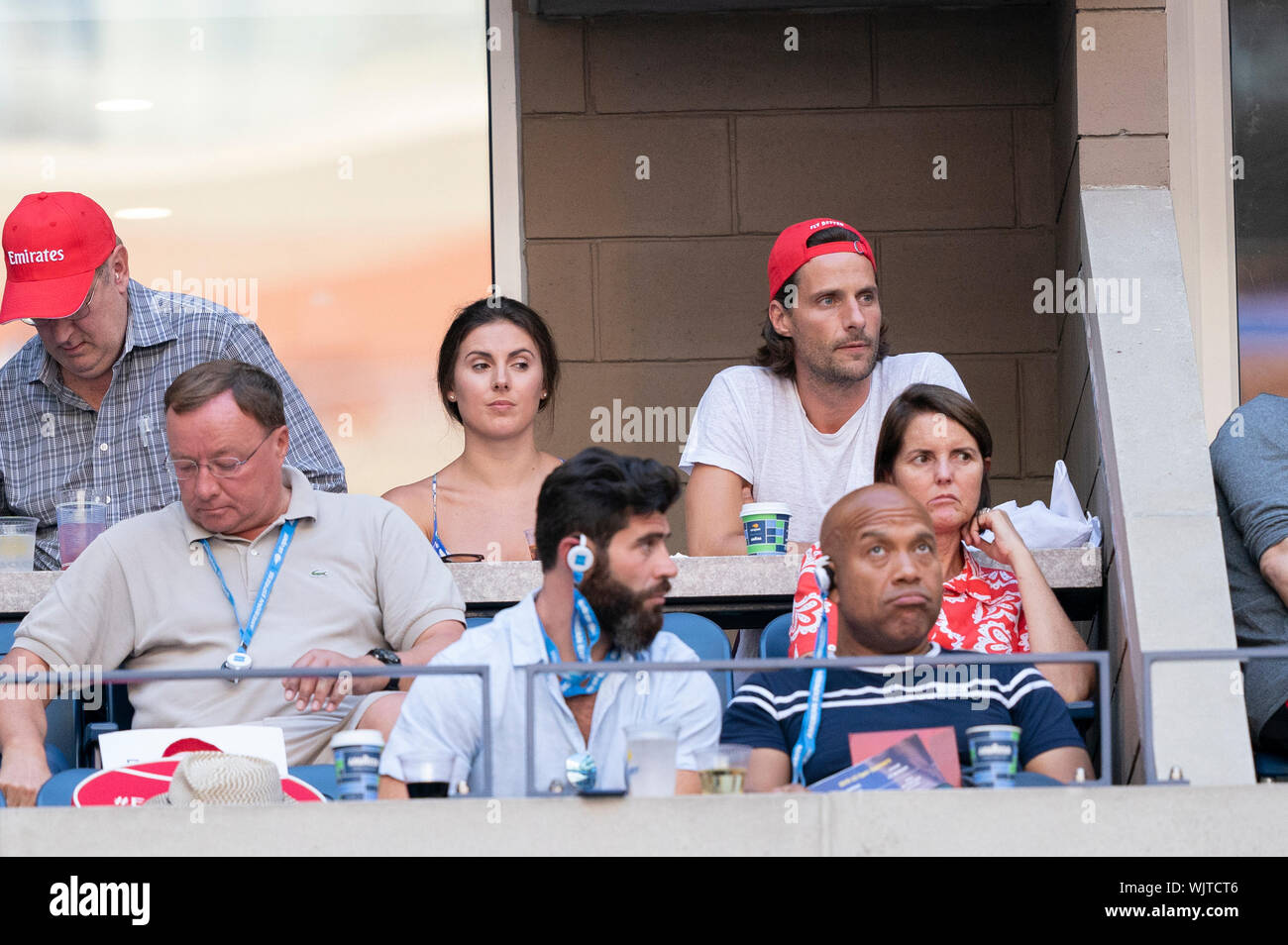 Manchester, United States. 06Th Sep 2019. Tiler Peck assiste à quart-de-finale de l'US Open Championships entre Daniil Medvedev (Russie) et Stan Wawrinka (Suisse) à Billie Jean King National Tennis Center (photo de Lev Radin/Pacific Press) Credit : Pacific Press Agency/Alamy Live News Banque D'Images