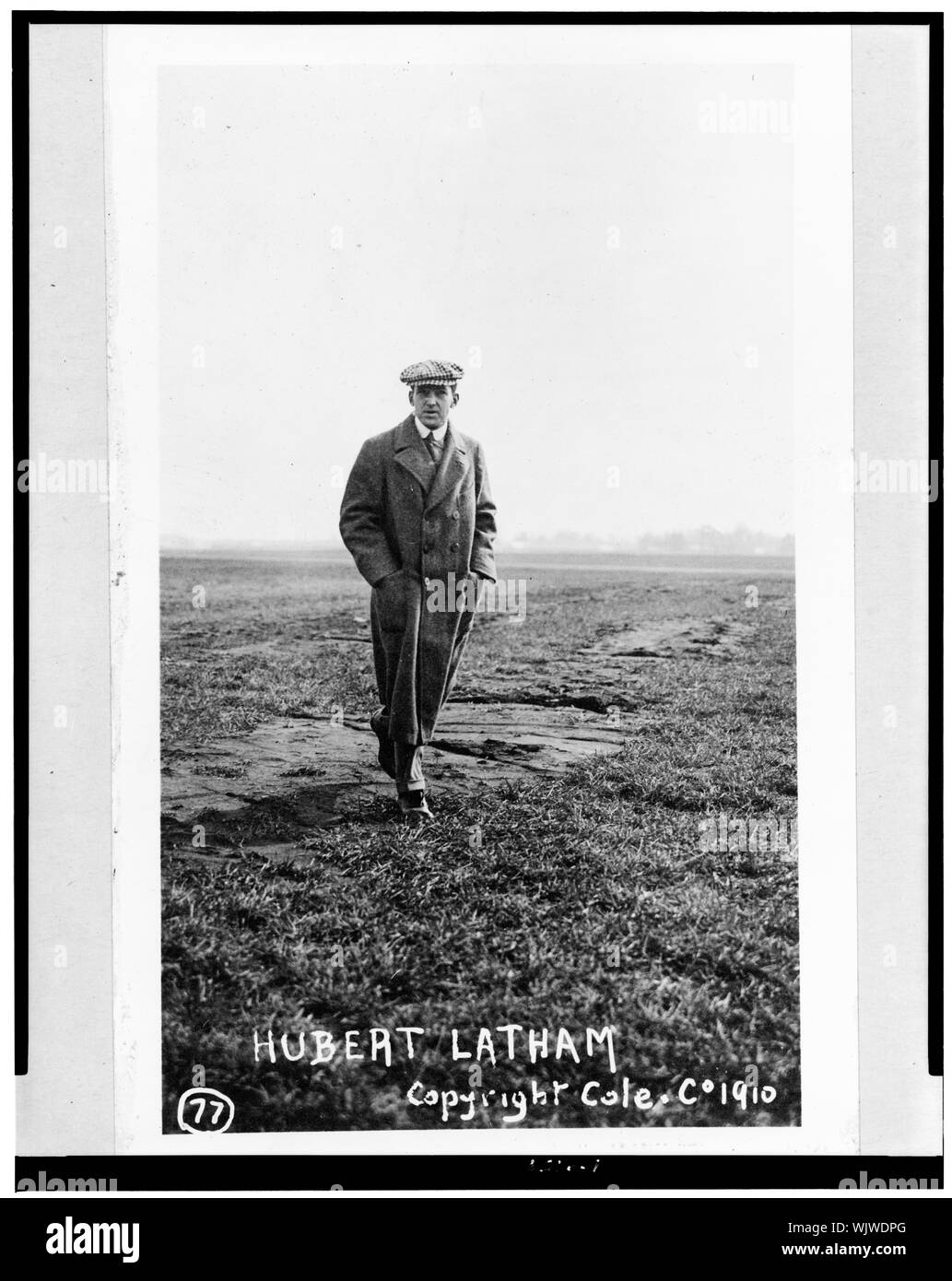 Hubert Latham Banque D'Images