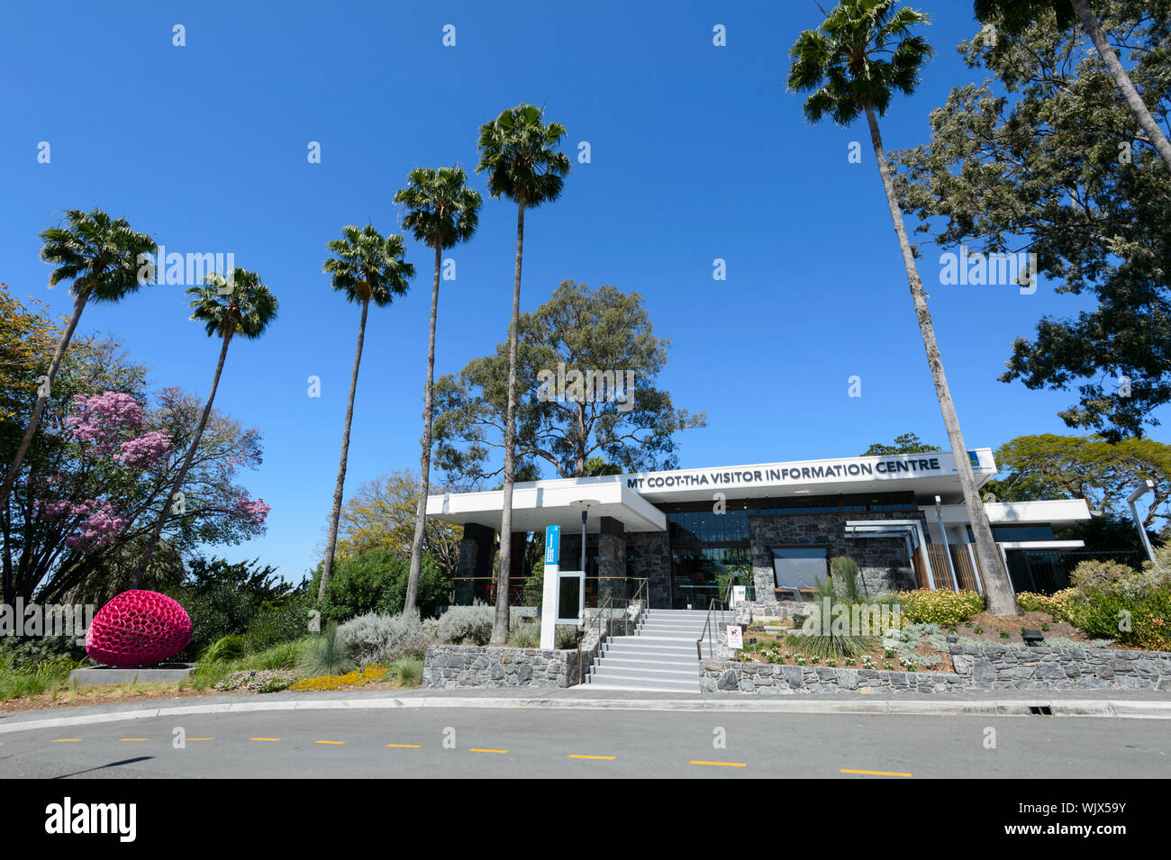 Mt Coot-tha Visitor Information Centre, Brisbane, Mt Coot-tha Botanic Gardens, Queensland, Queensland, Australie Banque D'Images