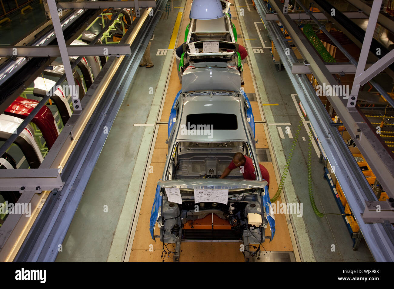 La première assemblée de Hyundai et une usine de fabrication aux États-Unis est juste en dehors de Montgomery, Alabama Banque D'Images
