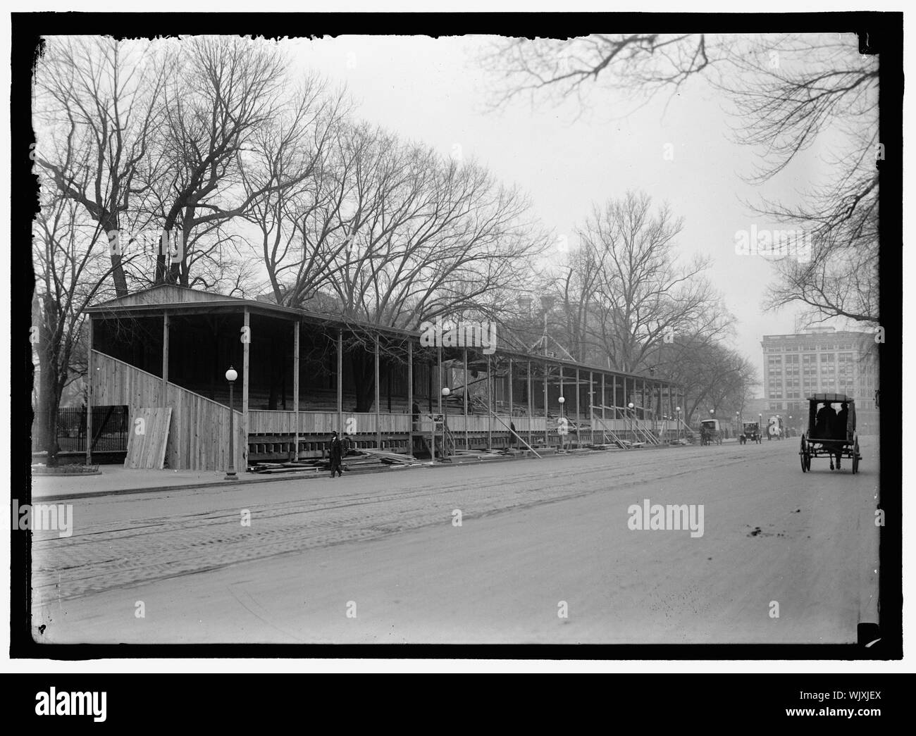 Les peuplements d'inauguration. Avant la GUERRE DE L'ÉTAT ET DE LA MARINE Banque D'Images