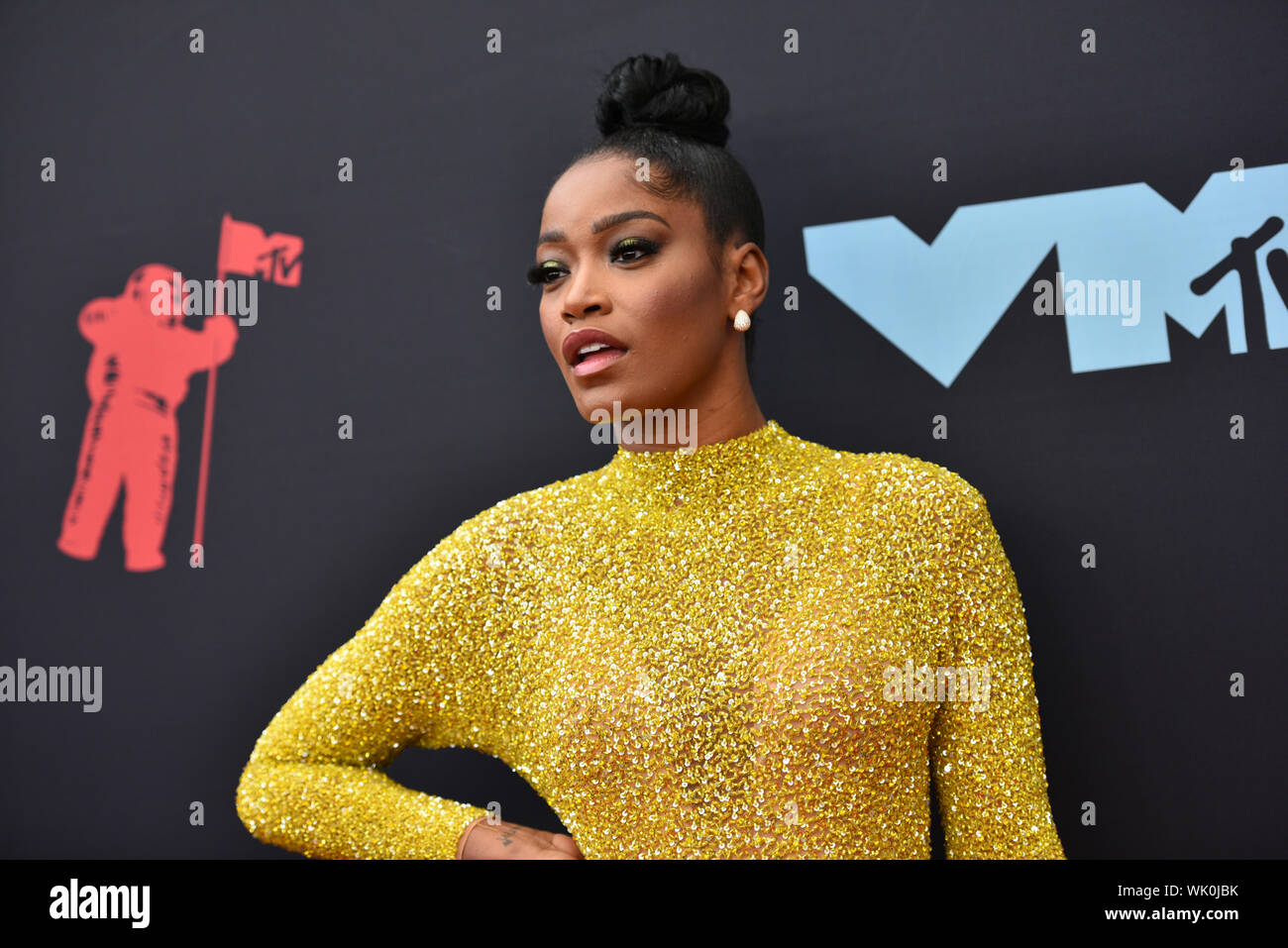 Keke Palmer assiste à la 2019 MTV Video Music Awards à Prudential Center le 26 août 2019 à Newark, New Jersey. Banque D'Images
