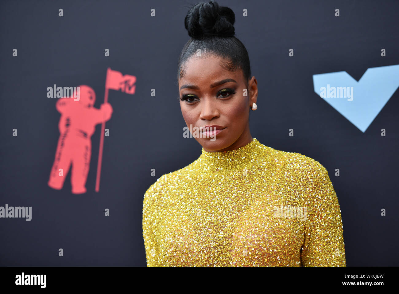 Keke Palmer assiste à la 2019 MTV Video Music Awards à Prudential Center le 26 août 2019 à Newark, New Jersey. Banque D'Images