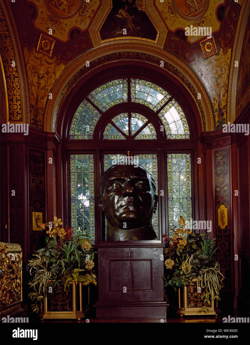 Intérieur de l'ambassade de Turquie, Washington, D.C. Banque D'Images