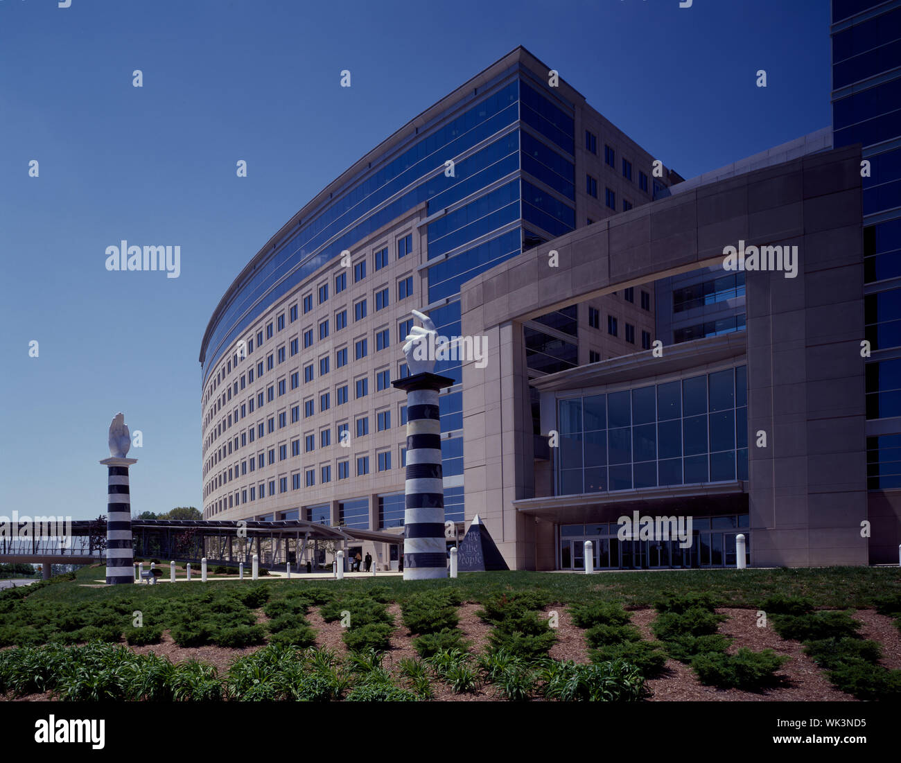 Internal Revenue Service, bâtiment des services financiers dans le Maryland banlieue de Washington, D.C. Banque D'Images