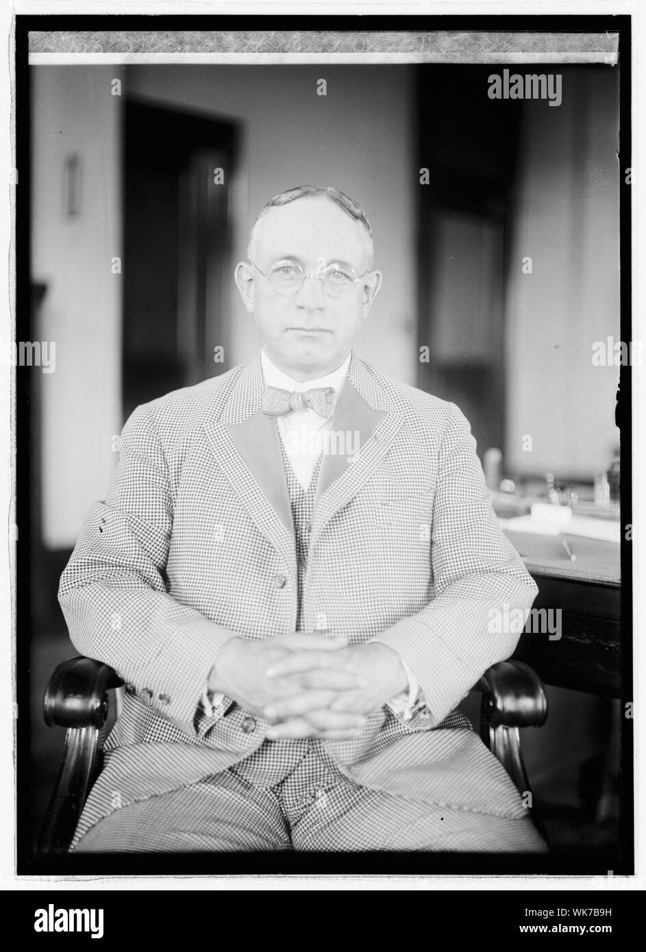 J.H. Barlett, Civil Service Com., 7/15/21 Banque D'Images