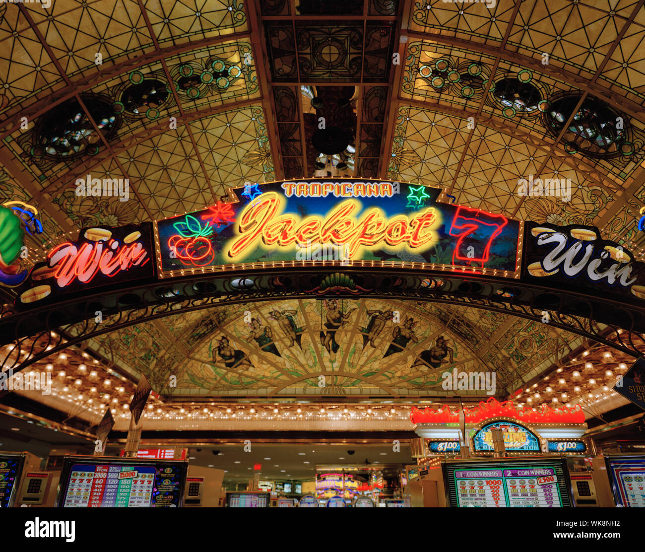 Jackpot ! Las Vegas, Nevada Banque D'Images