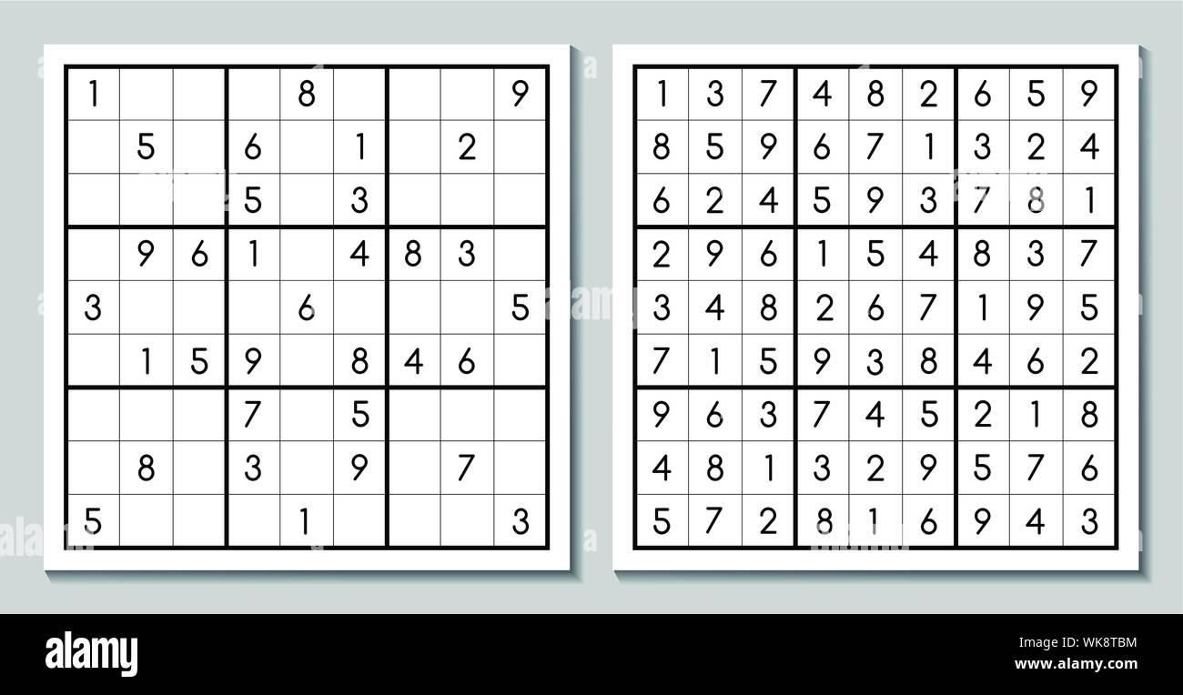 Mots crois s sudoku banque de photographies et d images haute