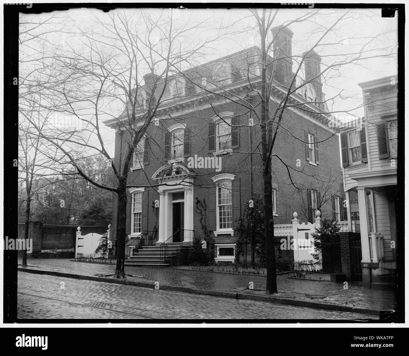 James Roosevelt's new home. Washington, D.C., le 15 janvier. La nouvelle maison de Washington James Roosevelt qui est de rester à Washington comme le secrétaire confidentiel à son père le président Roosevelt. Il est situé à Georgetown, le plus ancien quartier résidentiel de la ville capitale Banque D'Images