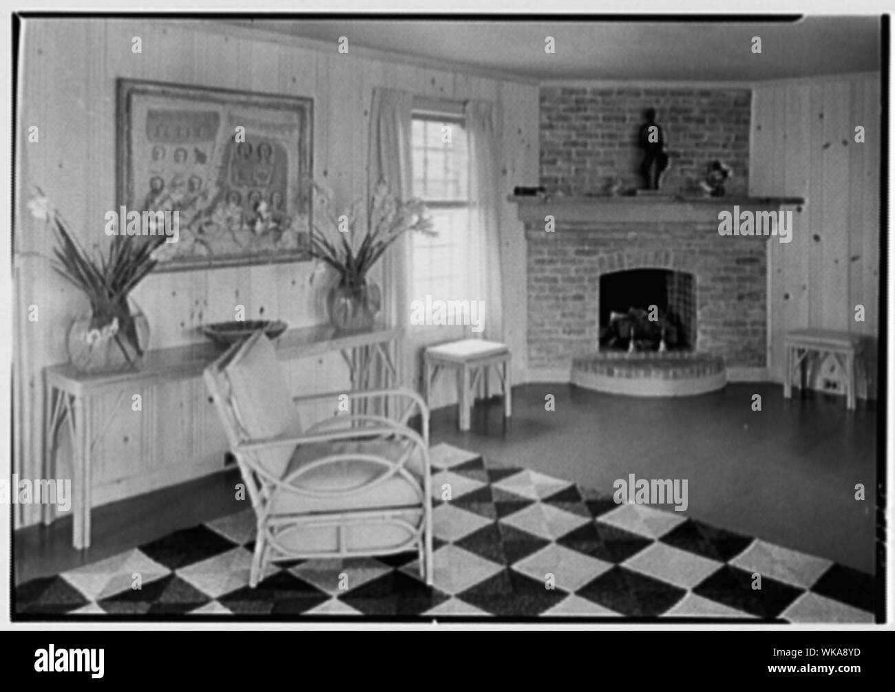 James S. Yates, résidence à East Hampton, Long Island. Banque D'Images James S. Yates, résidence à East Hampton, Long Island. Banque D'Images