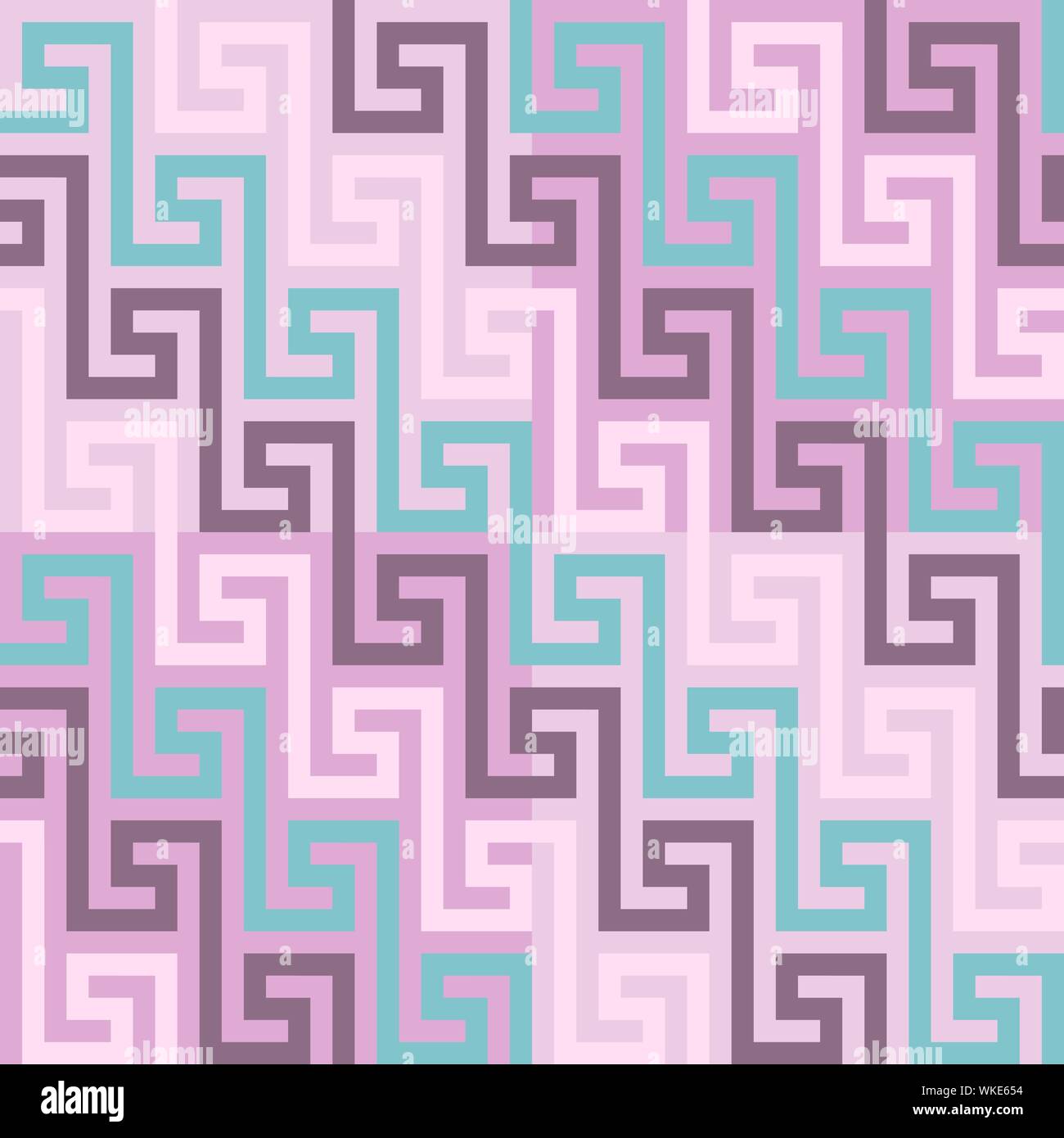Seamless vector ornement Grec, Meander Illustration de Vecteur