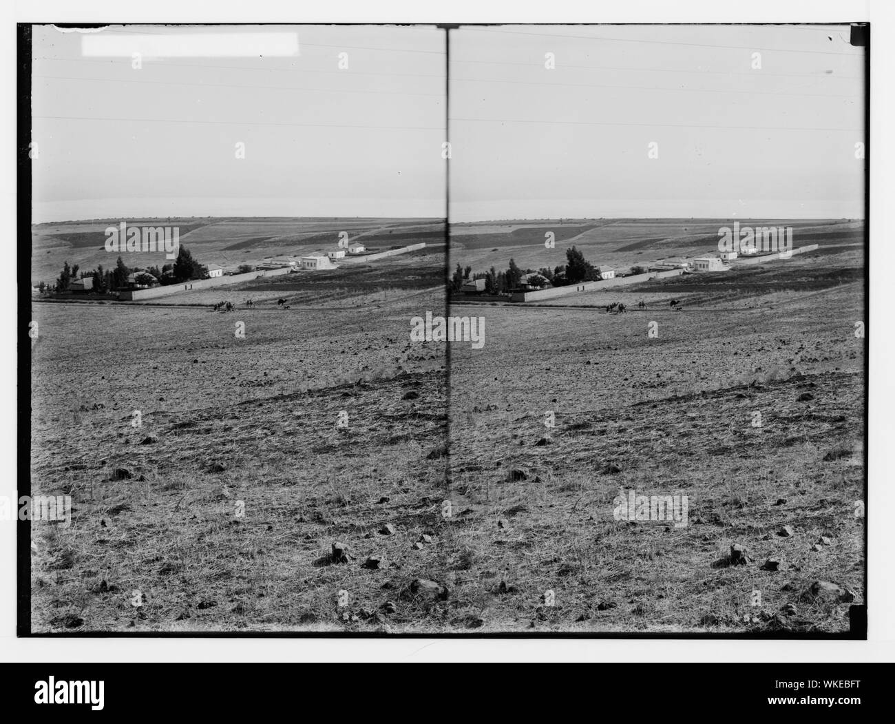 Les colonies juives et les colonies. Plusieurs colonies juives, etc. Mitspa près de Tibériade Banque D'Images