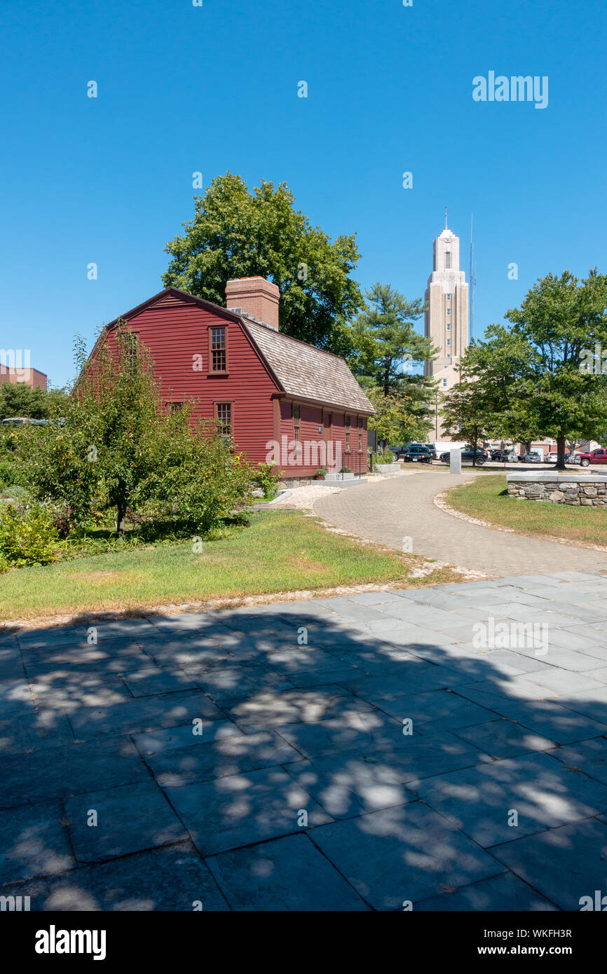 Site historique de l'usine Slater à Pawtucket, Rhode Island Banque D'Images