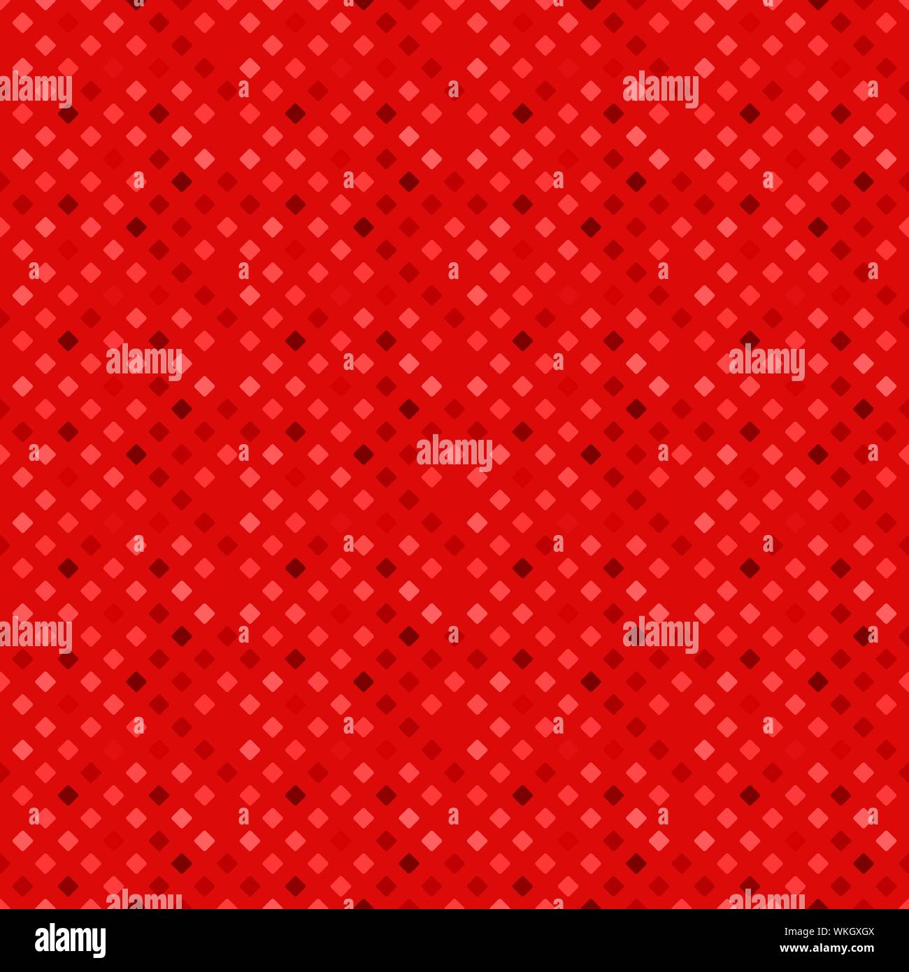 Motif carré transparent background - répétition géométrique graphique vectoriel rouge foncé à partir de carrés en diagonale Illustration de Vecteur
