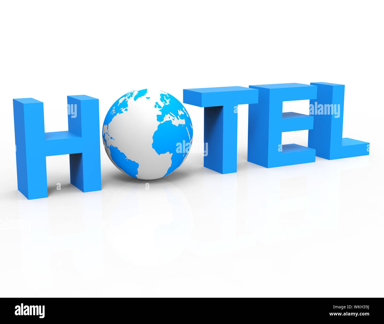 World Hotel Sens Lieu de séjour et chambre single Banque D'Images