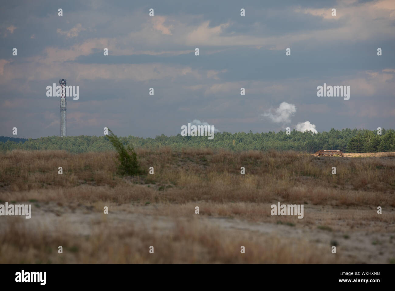 La Pologne, BLEDOW 14 JUILLET 2019 : Désert Bledowska Bledow (Warszawa) domaine de l'exploitation des sables bitumineux sur les hautes terres de Silésie dans la voïvodie de Petite-Pologne Banque D'Images