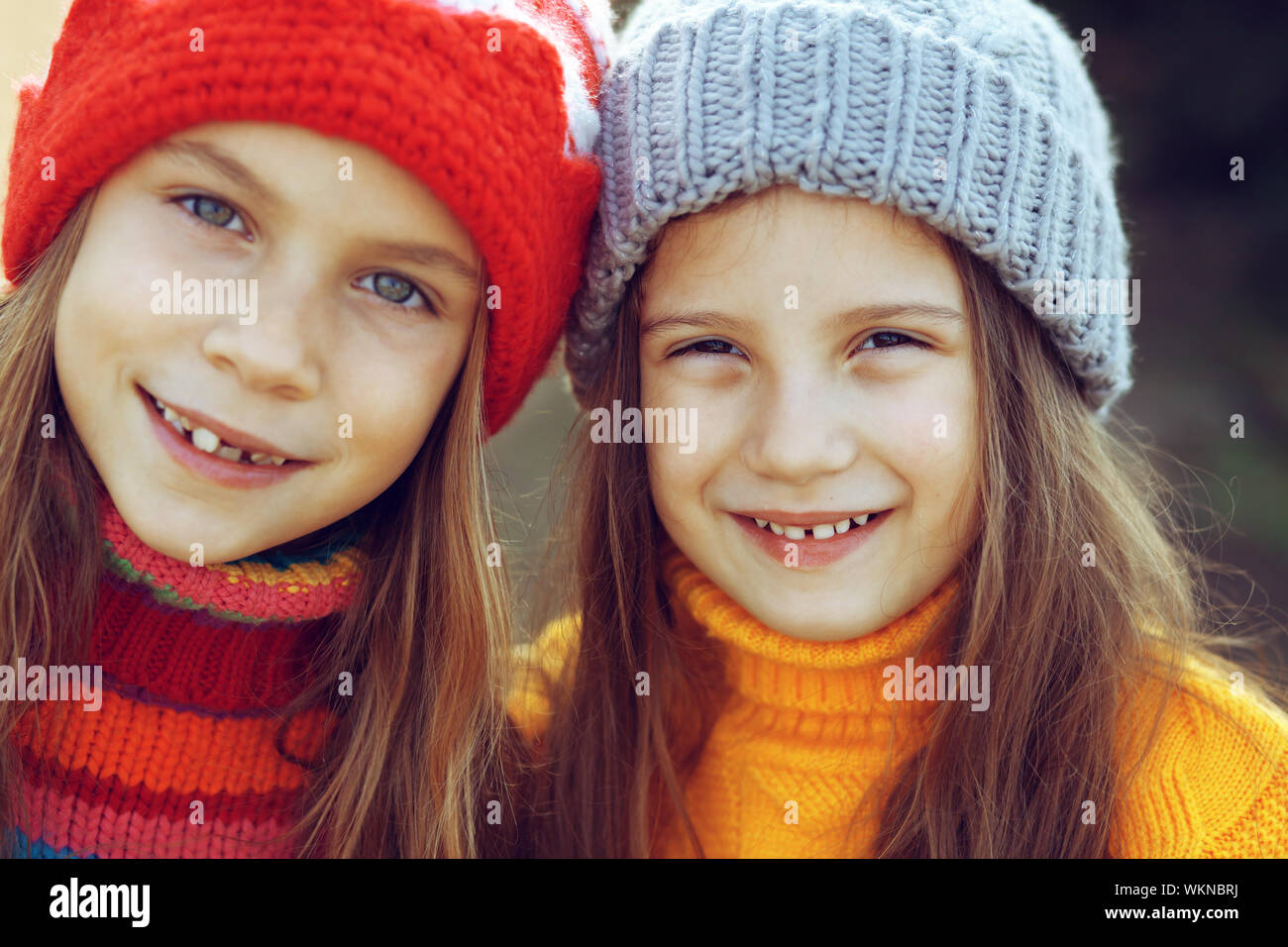 Little fashion girls Banque D'Images