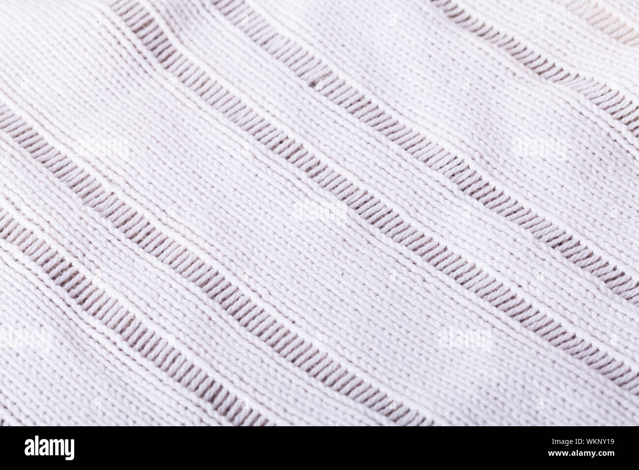 Close up Chiffon de lin blanc Banque D'Images